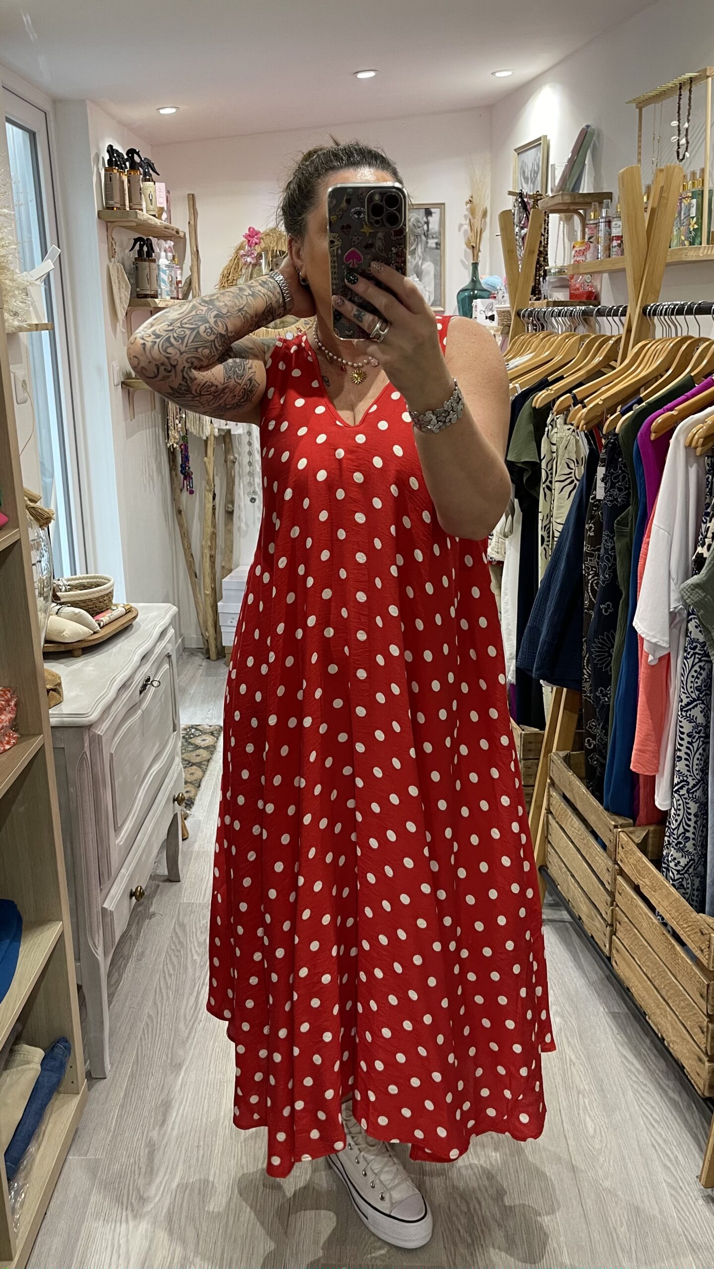 Robe Gaby rouge – Image 3