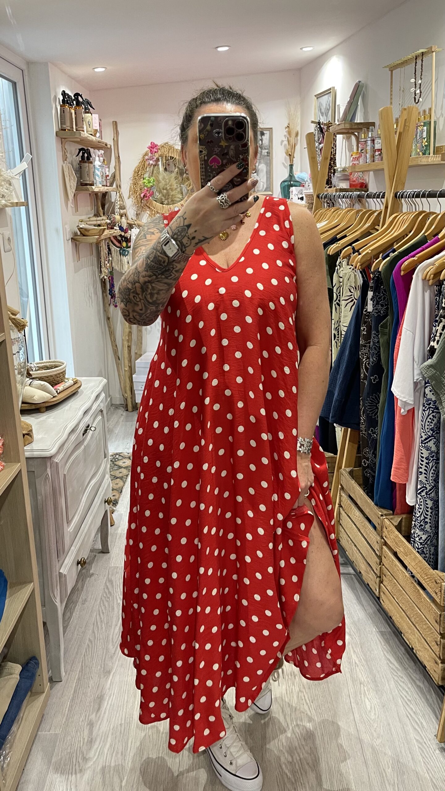 Robe Gaby rouge – Image 4