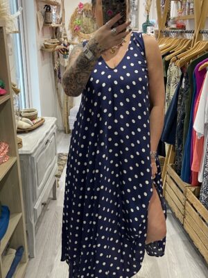 Robe Gaby bleu marine