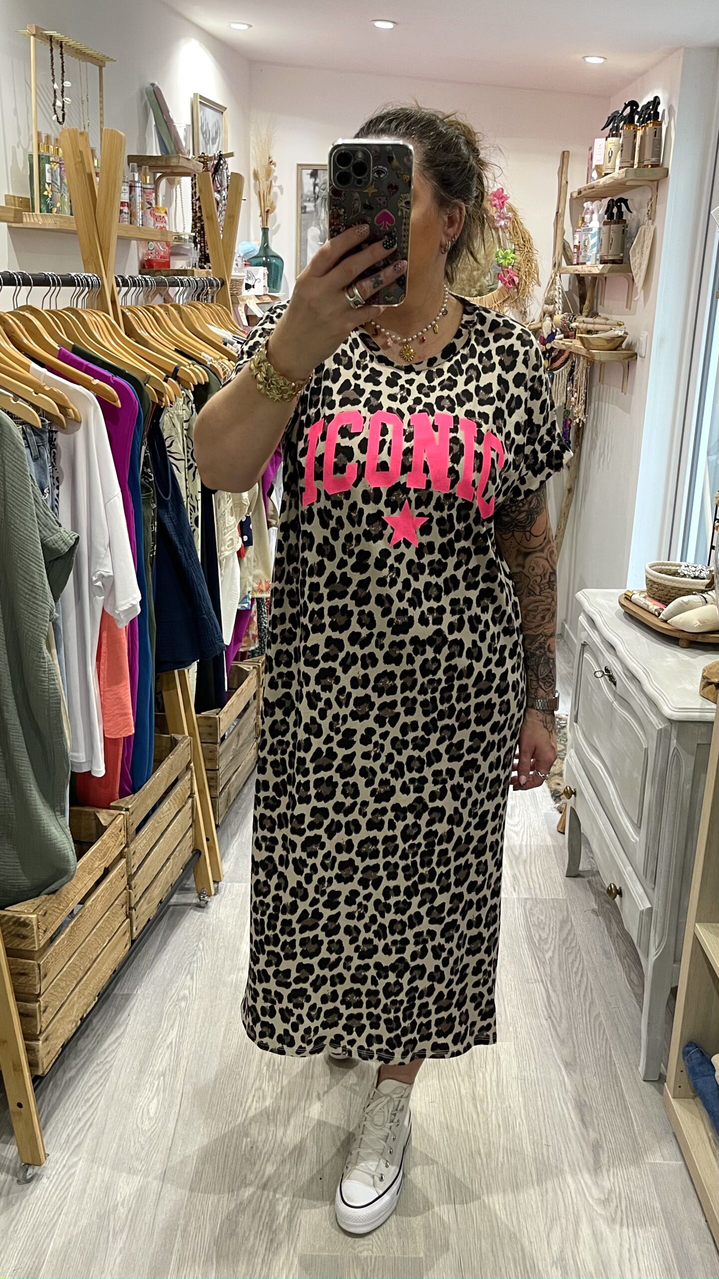Robe longue Iconic – Image 3