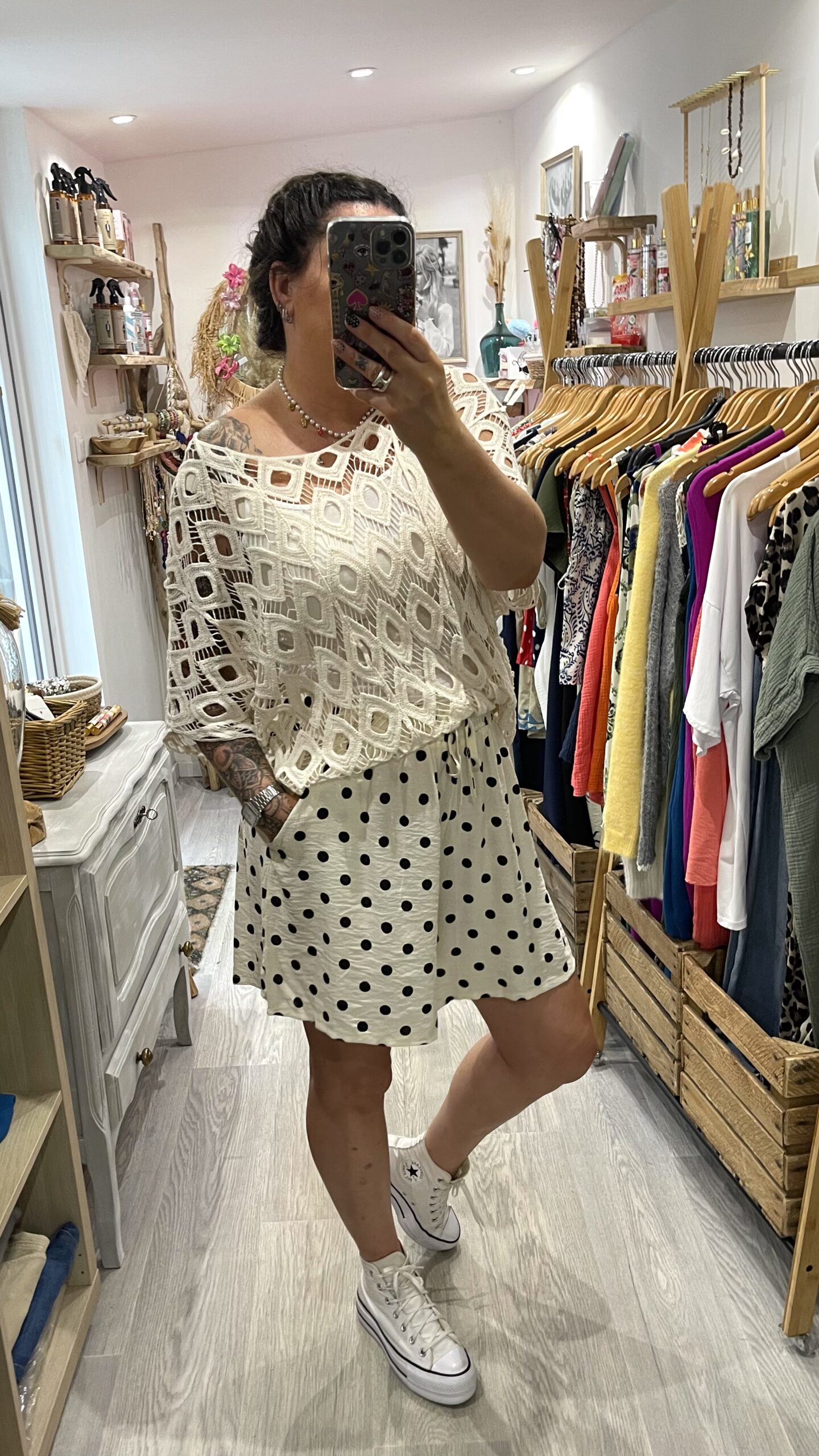 Short Gaby beige