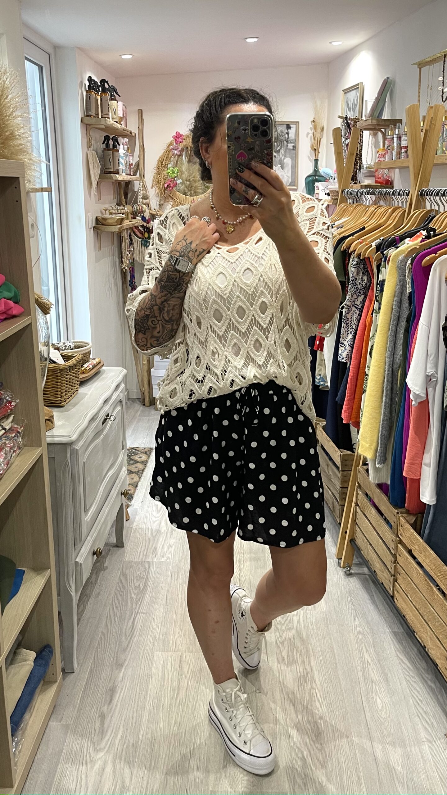 Short Gaby noir