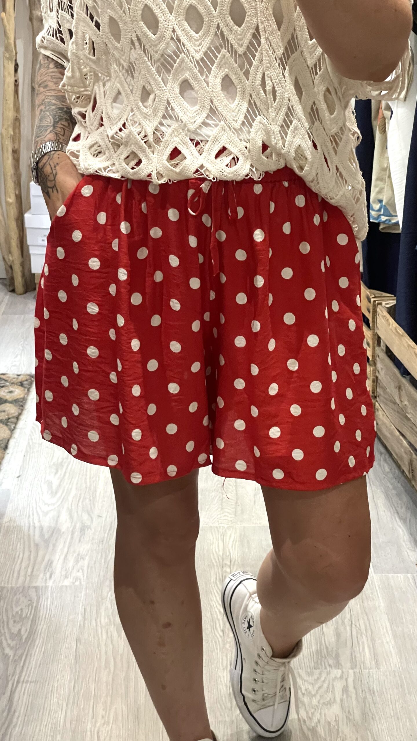 Short Gaby rouge – Image 5