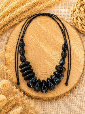 Collier Omaël noir