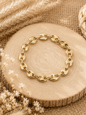 Bracelet Tesse doré