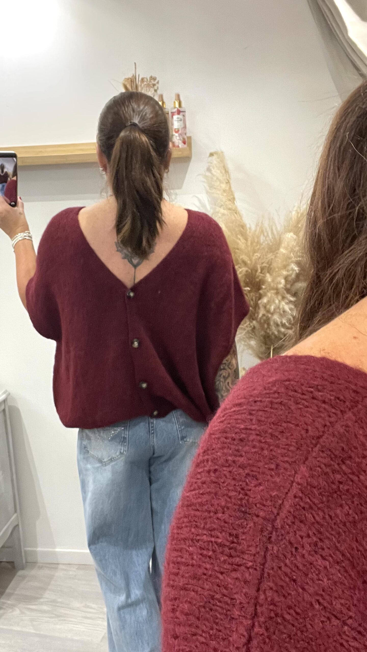 Gilet Marco bordeaux – Image 5