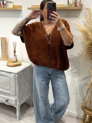 Gilet Marco Terracotta