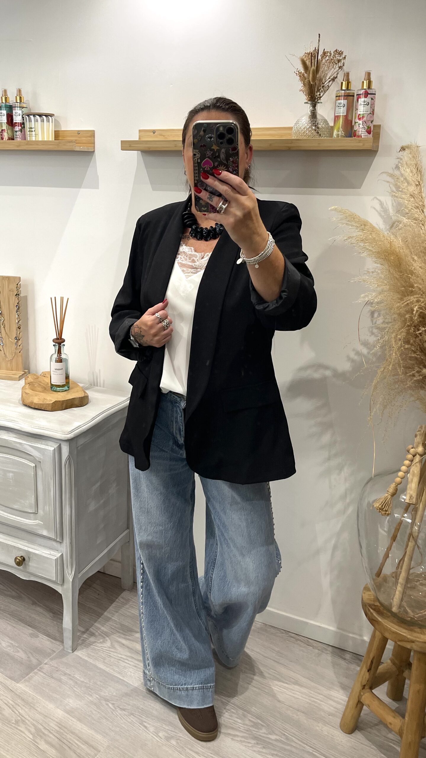 Blazer Clarke noir – Image 2