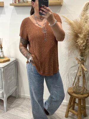 Pull Brady terracotta