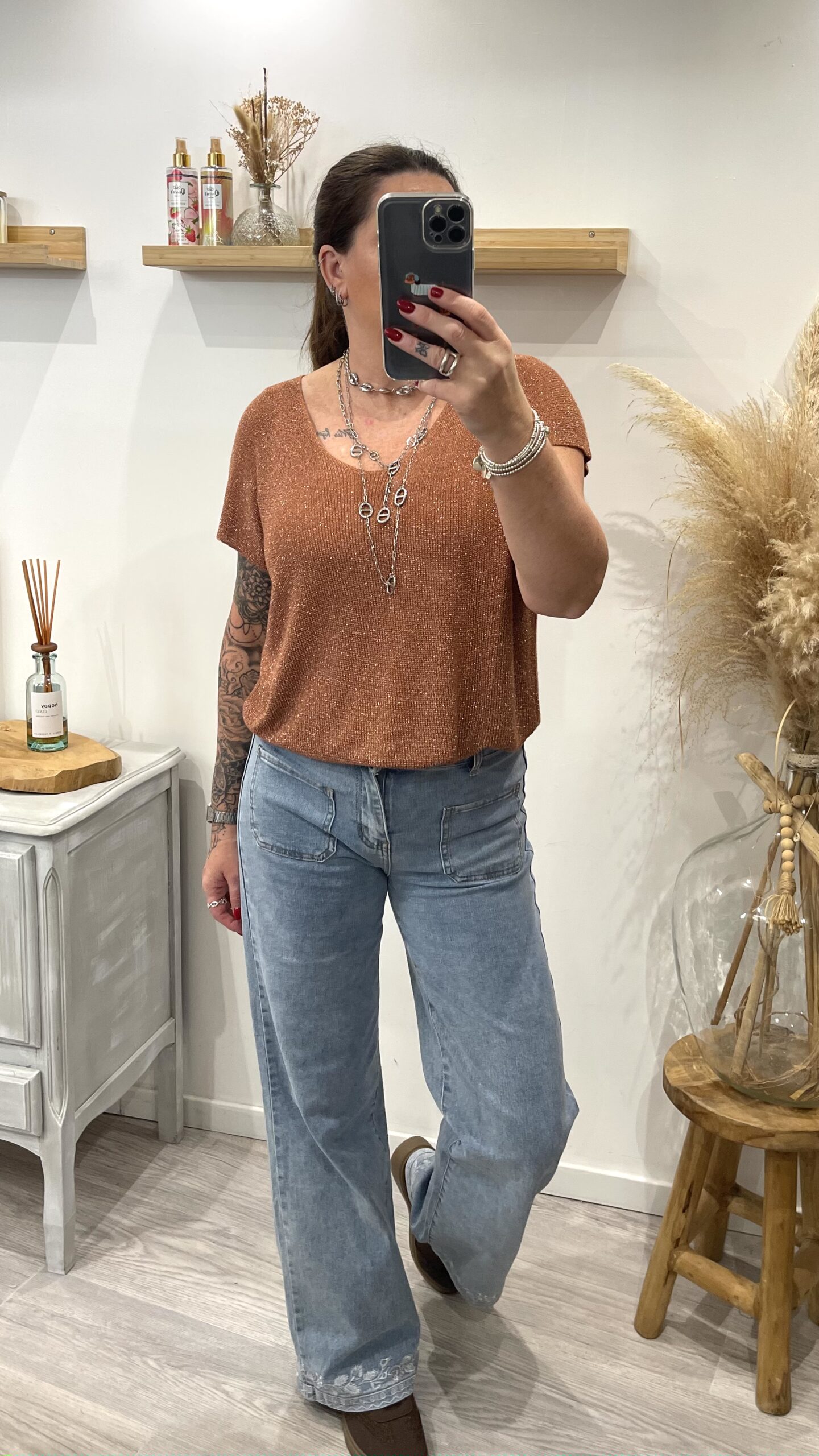 Pull Brady terracotta – Image 4