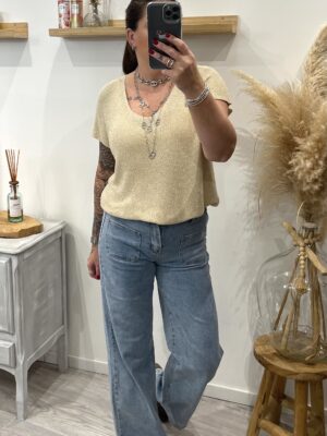 Pull Brady beige