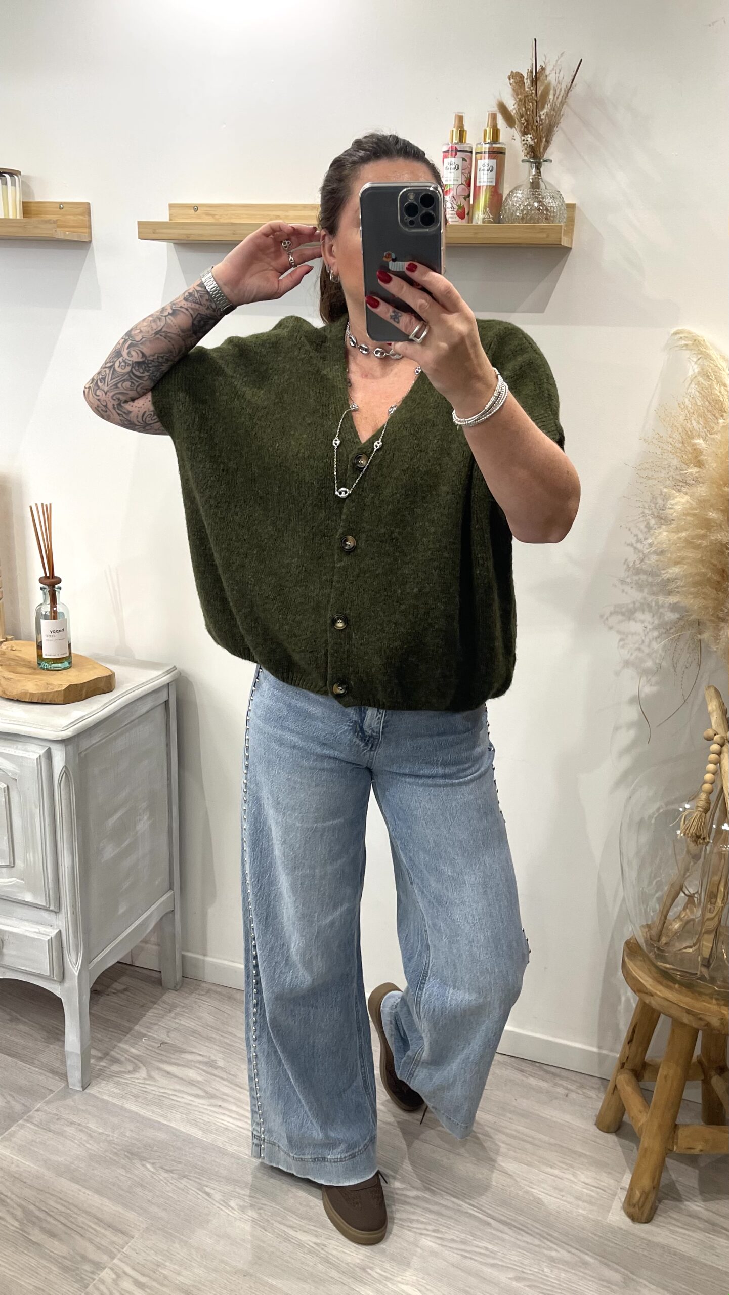 Gilet Marco kaki