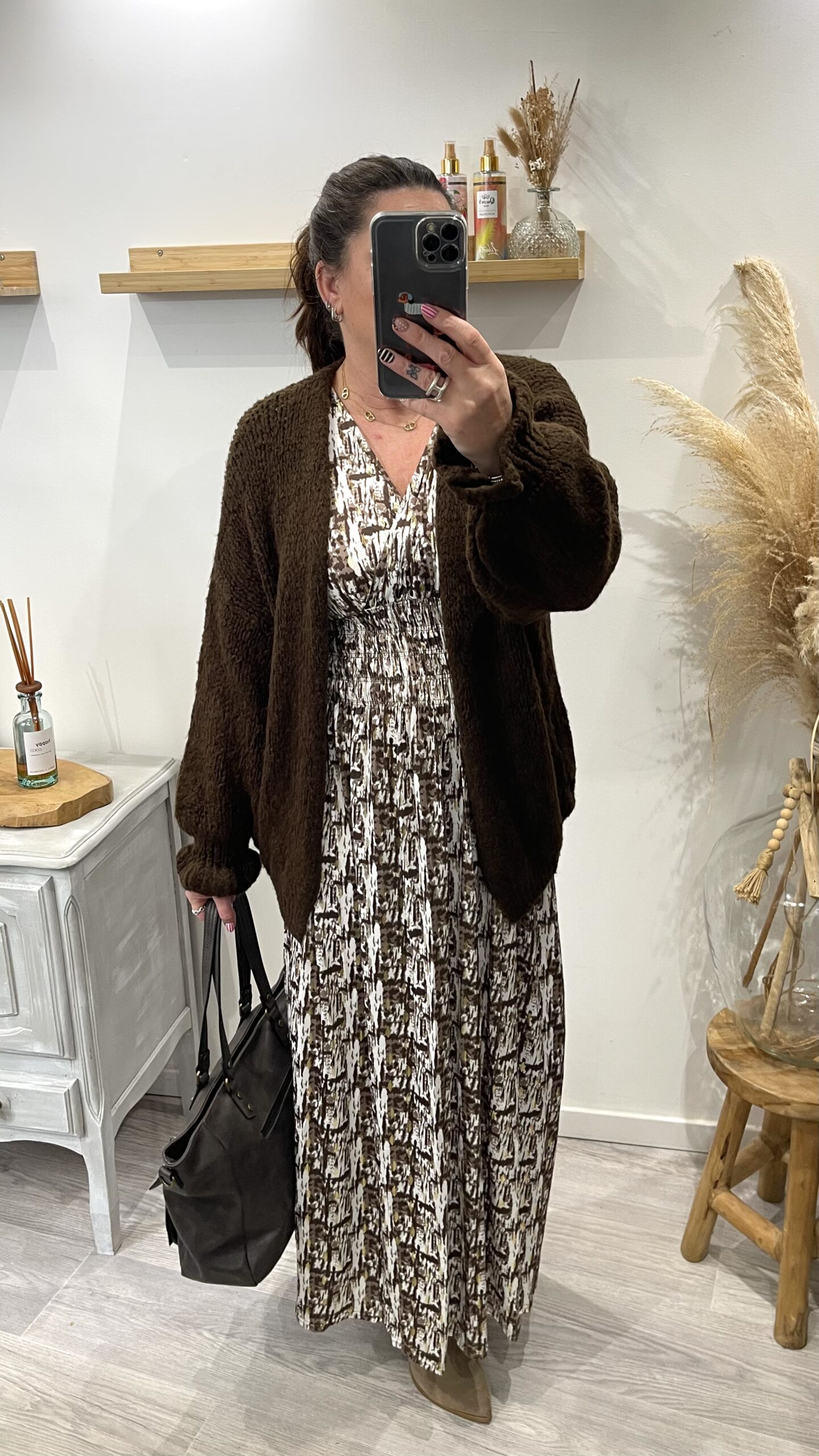 Gilet Salima choco – Image 4