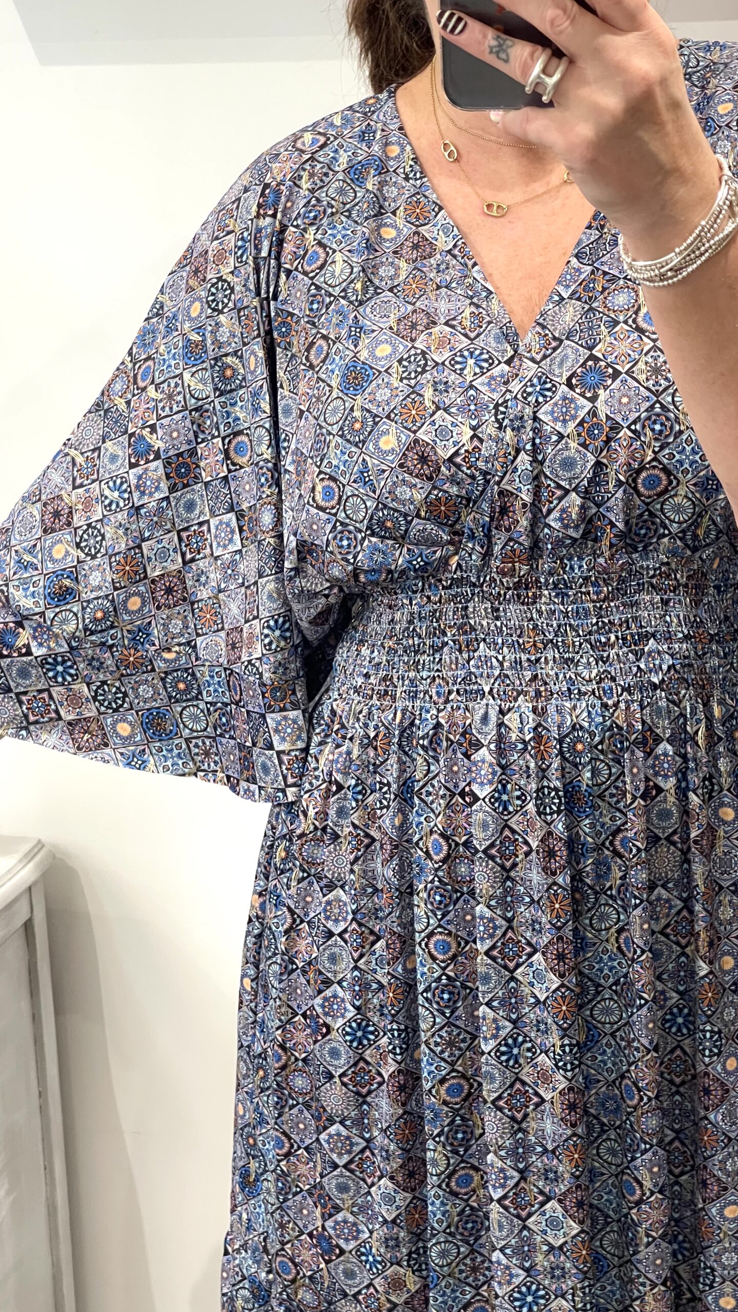 Robe Thaïs bleue – Image 4