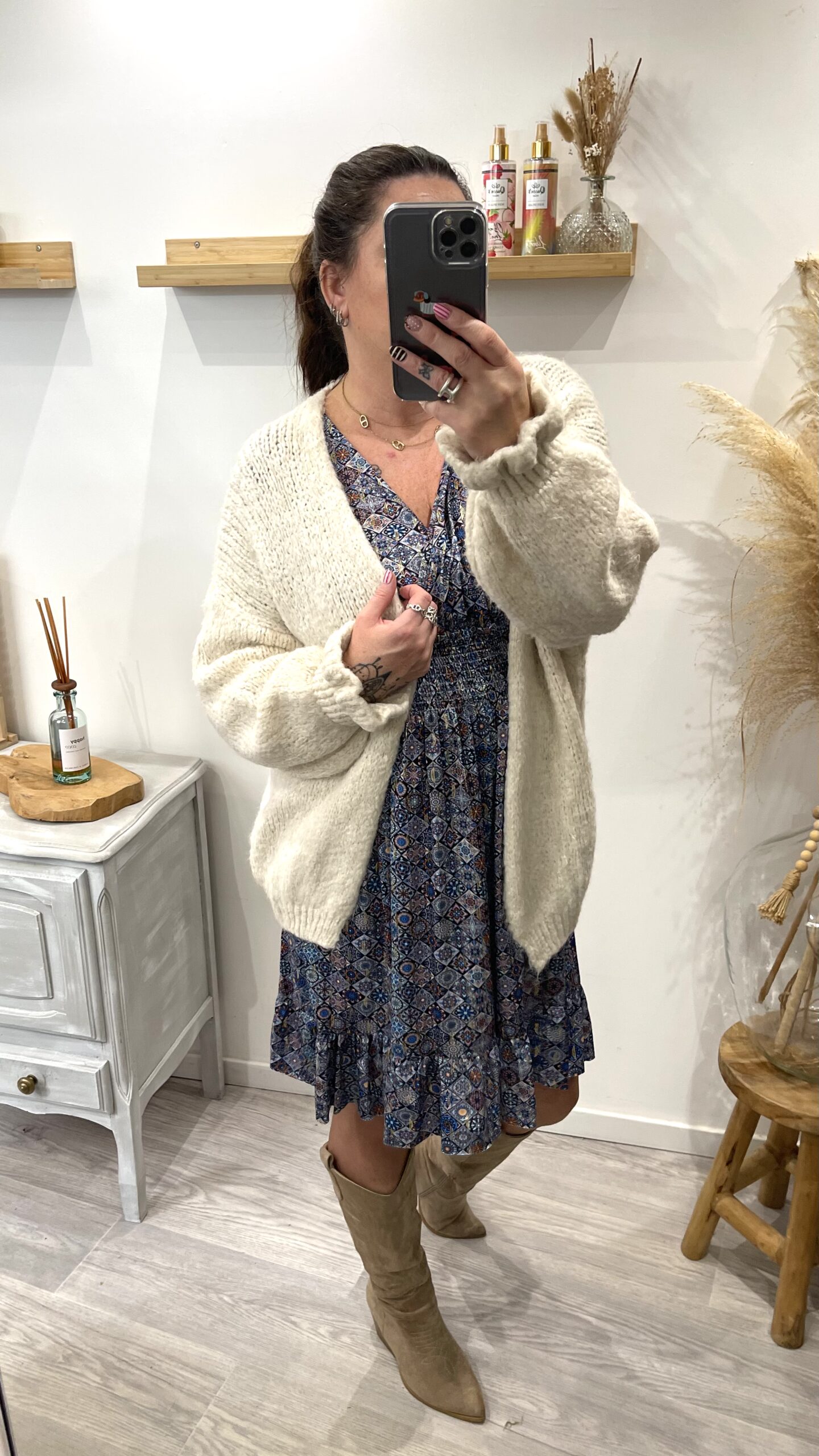 Robe Thaïs bleue – Image 5