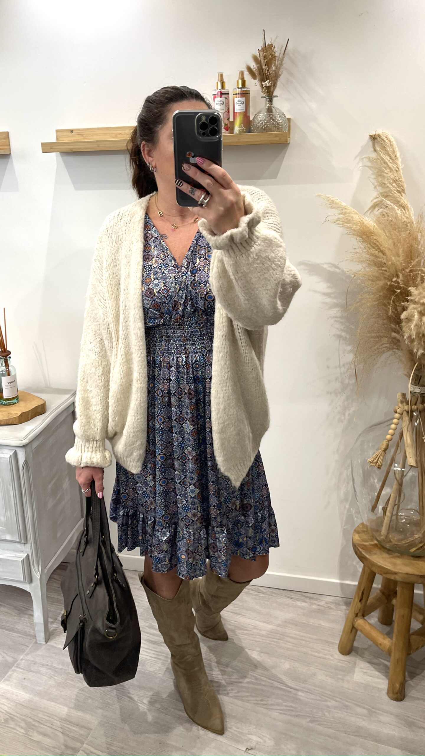 Robe Thaïs bleue – Image 10