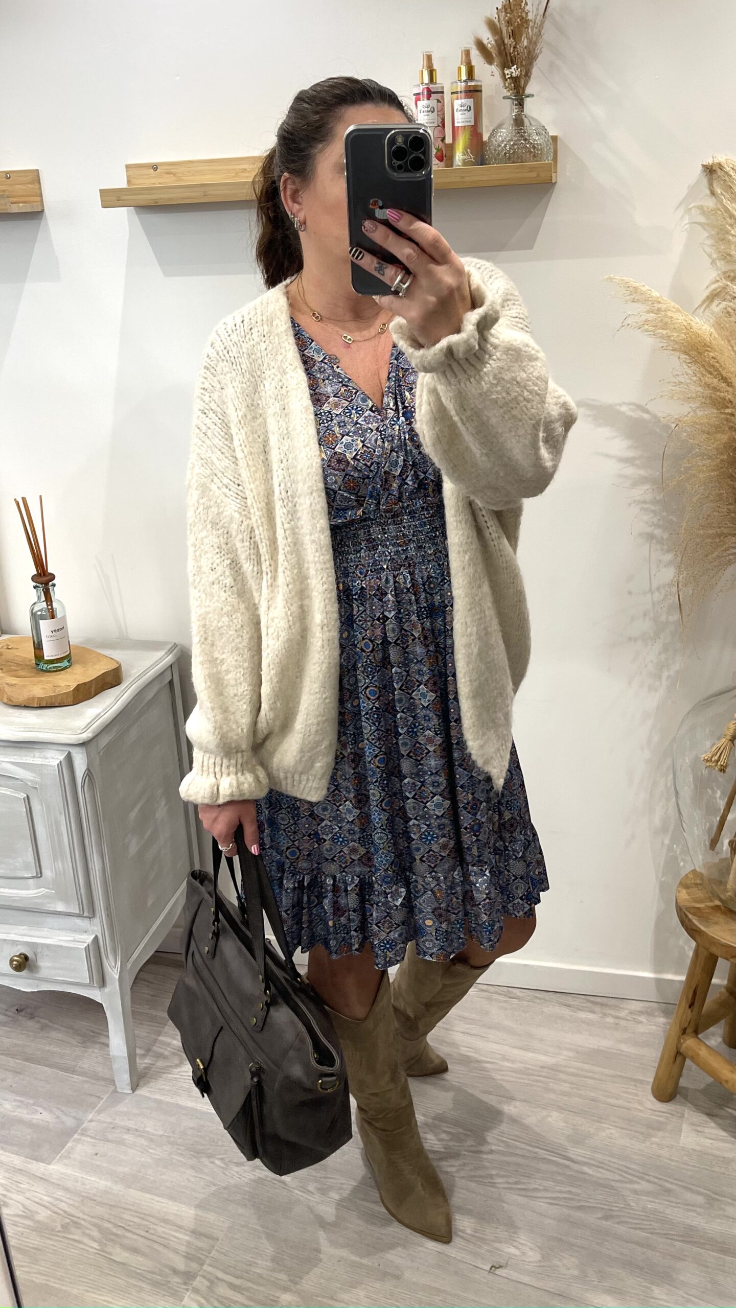 Robe Thaïs bleue – Image 9