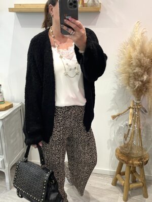 Gilet Salima noir