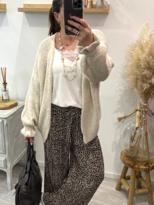 Gilet Salima beige