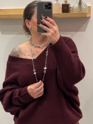 Pull Noam bordeaux