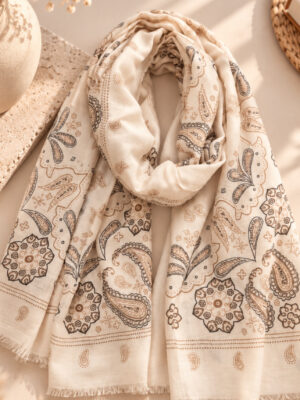 Foulard Bandana beige