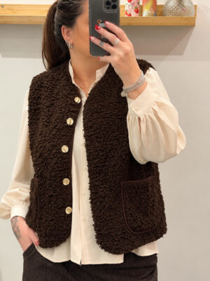 Veste Angel marron
