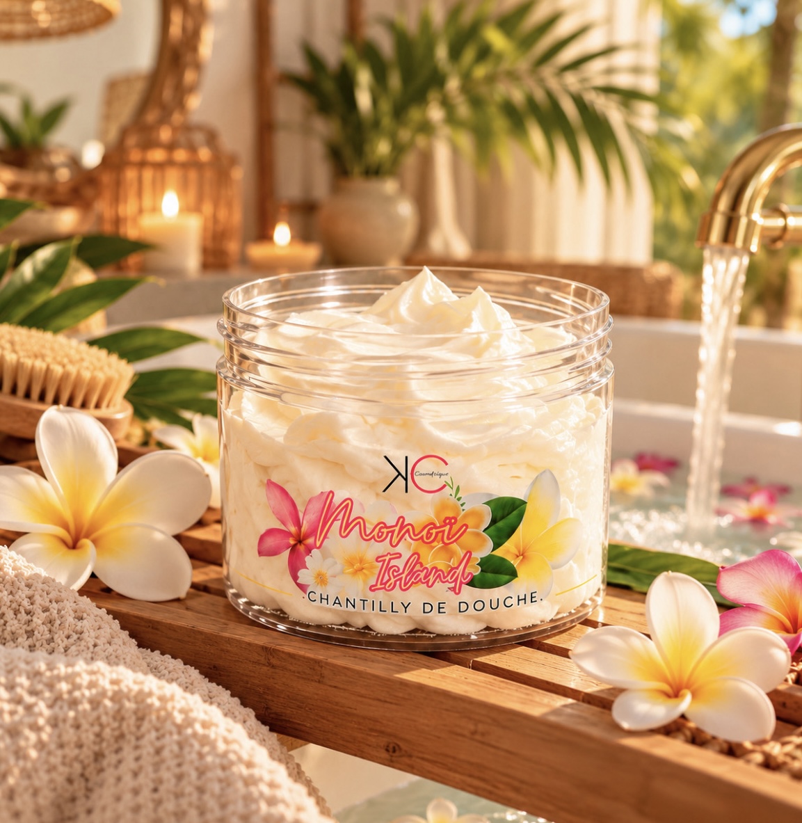 Chantilly de douche Monoï Island