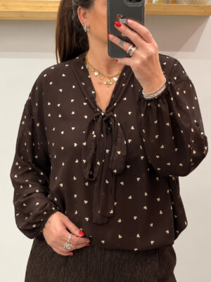 Blouse Miranda choco