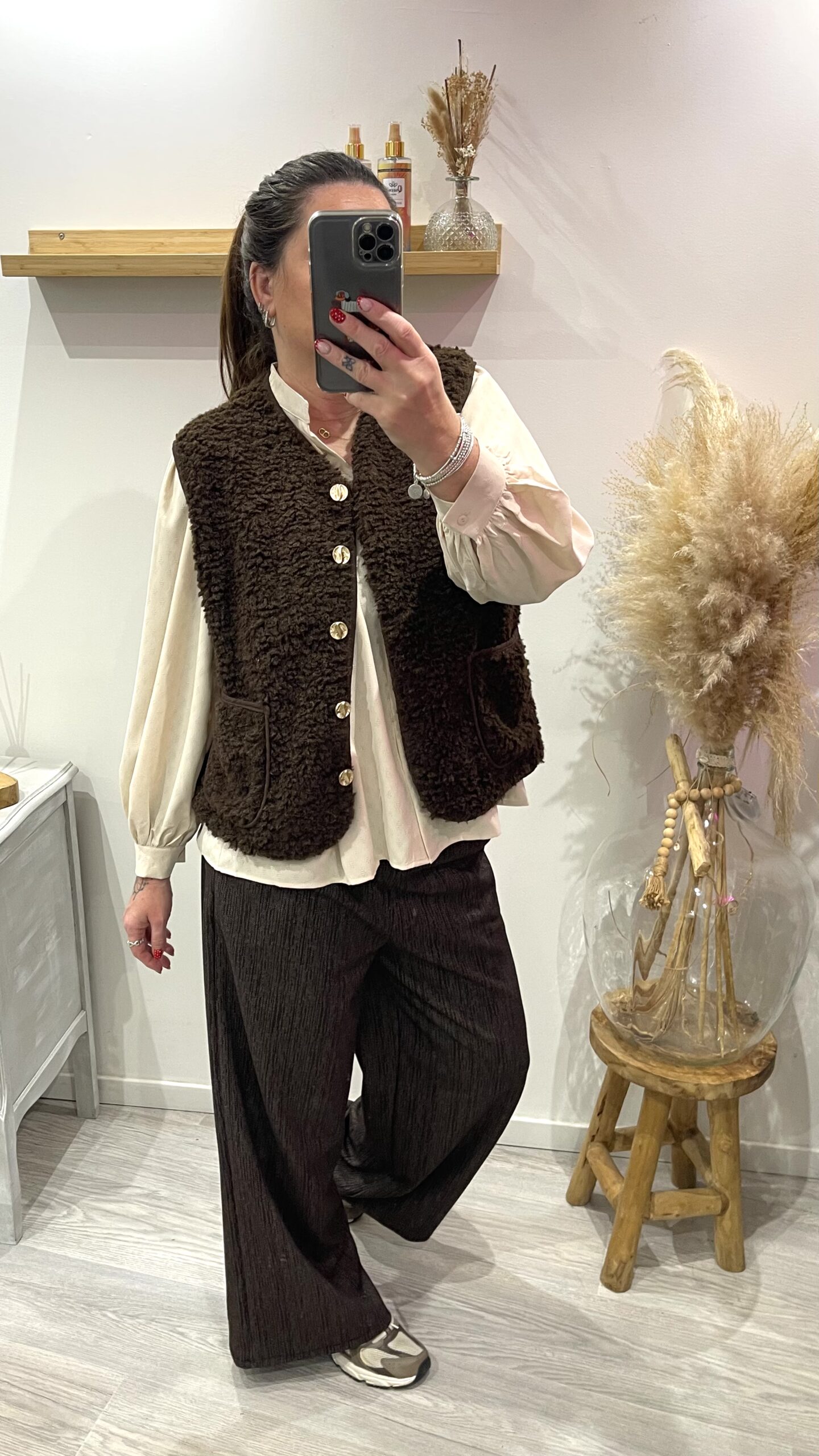 Veste Angel marron – Image 5