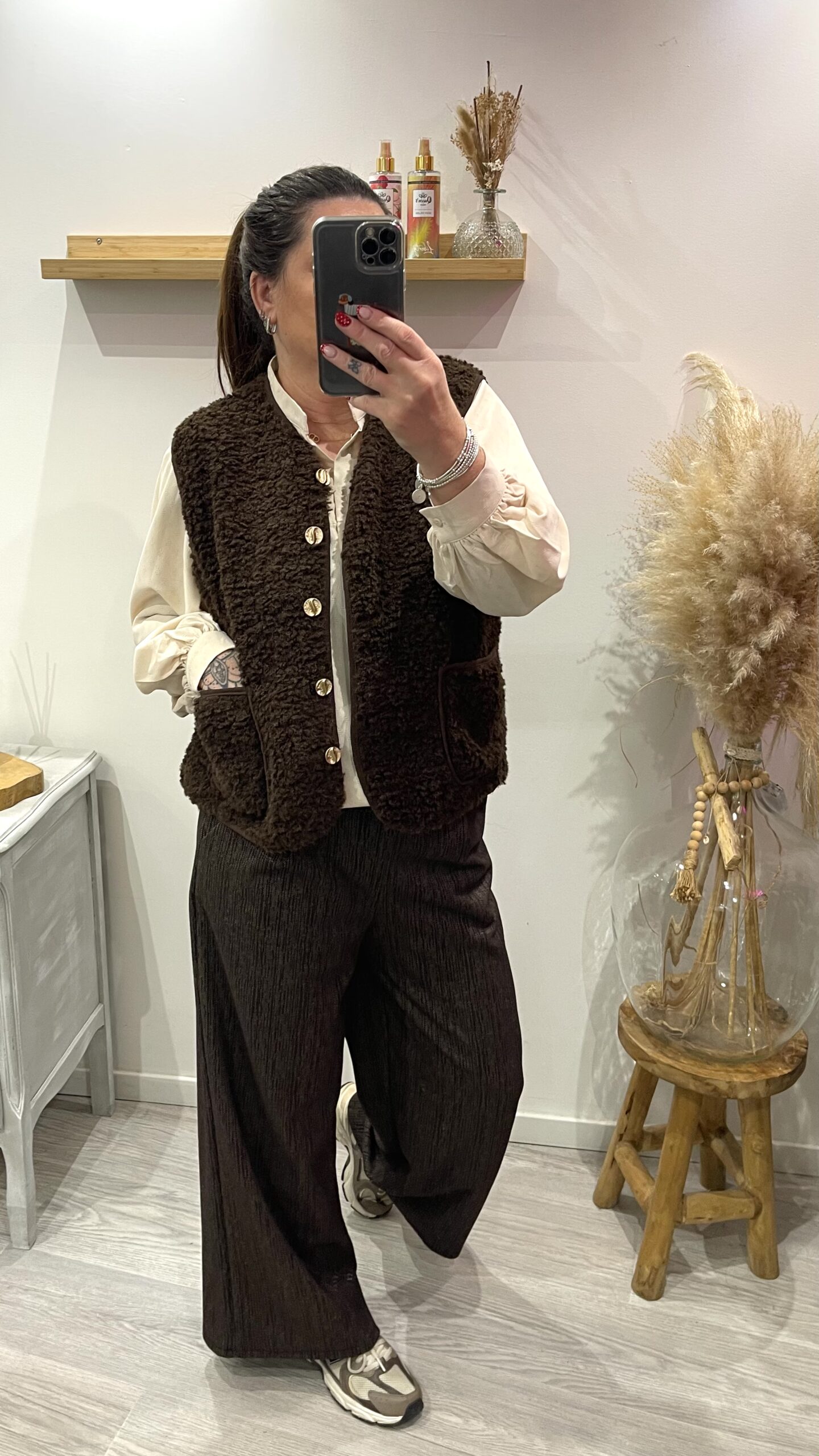 Veste Angel marron – Image 3