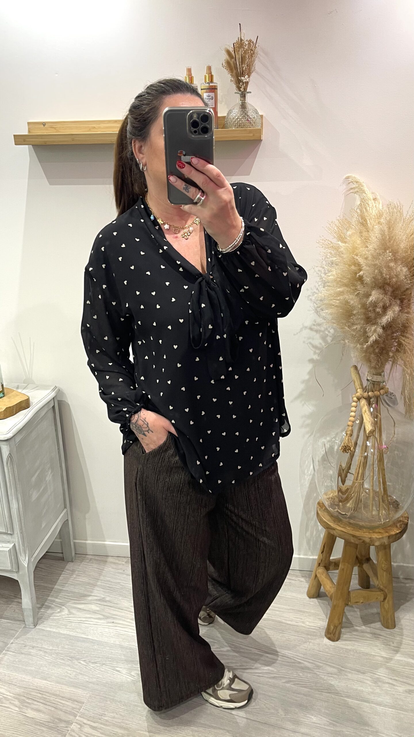 Blouse Miranda noire – Image 3