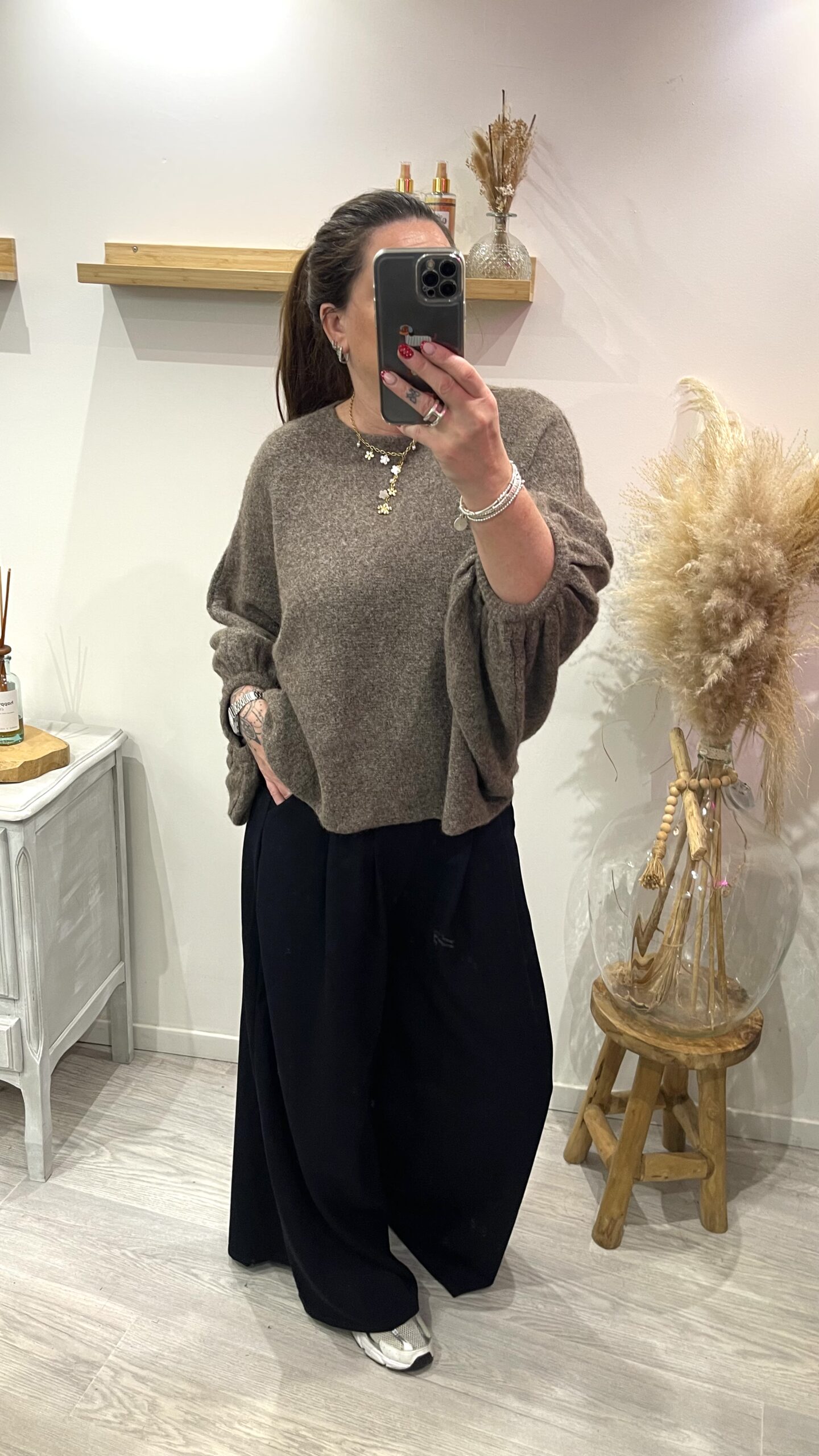 Pull Ambre taupe – Image 6