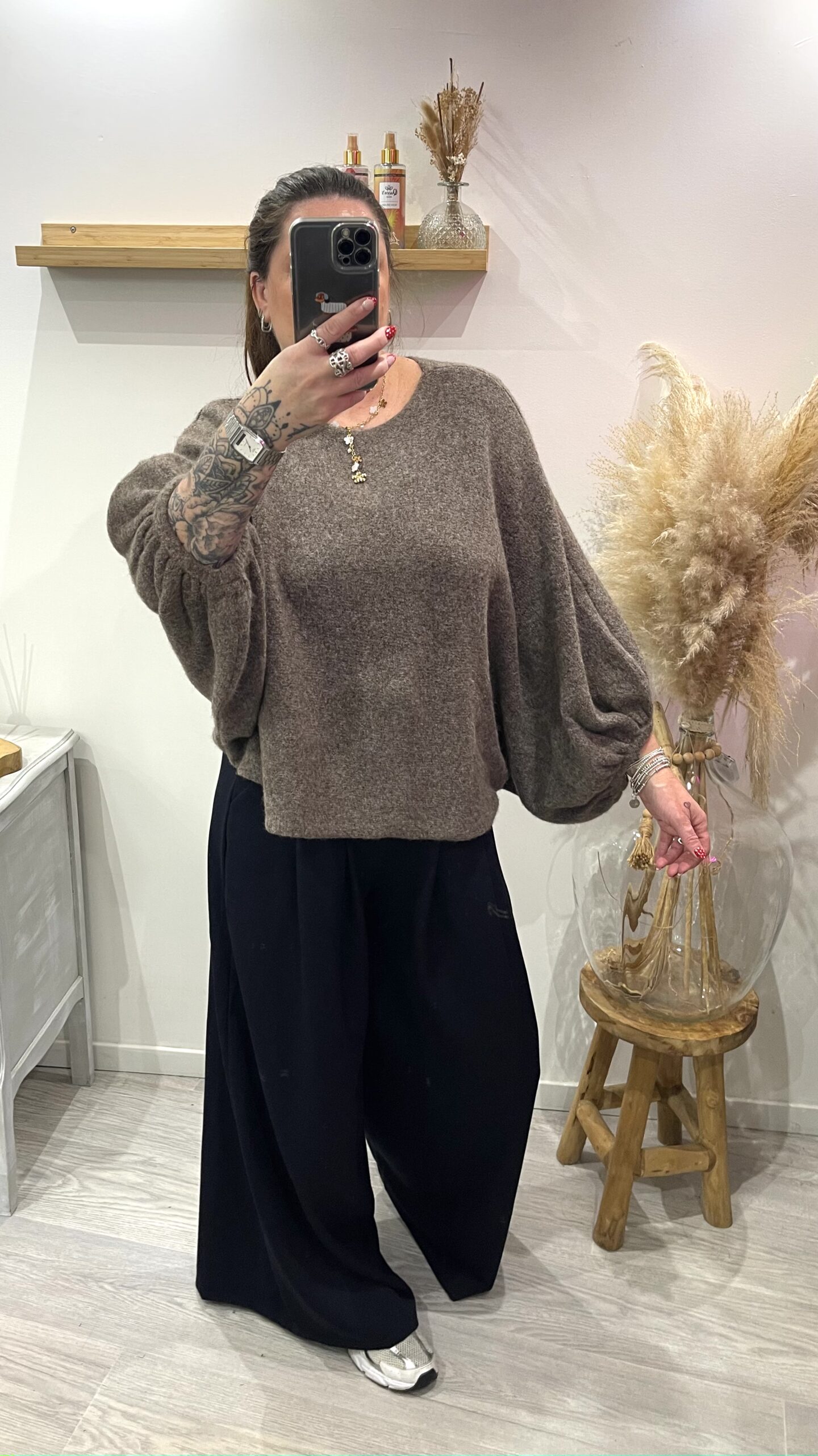 Pull Ambre taupe – Image 5