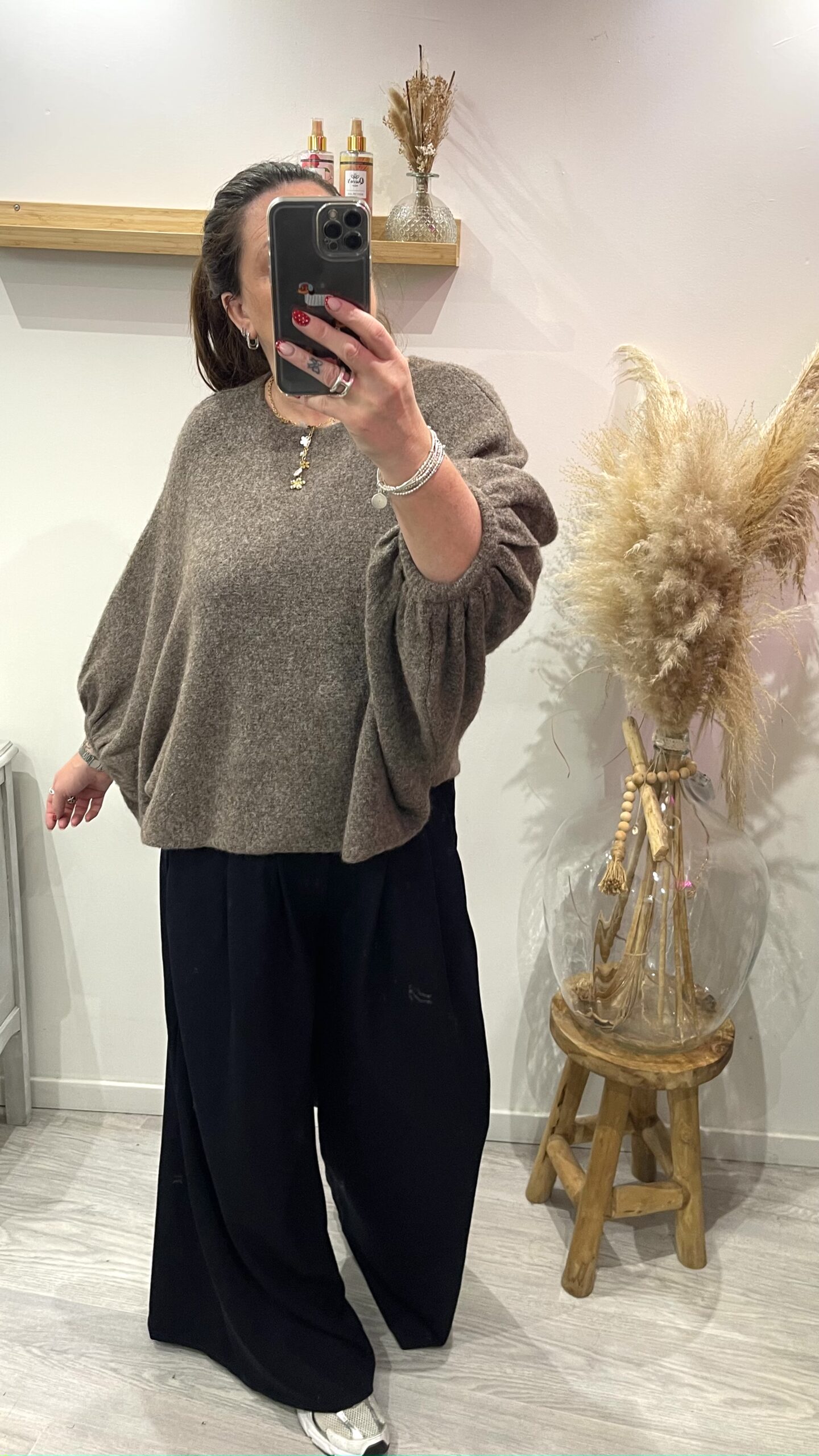 Pull Ambre taupe – Image 7