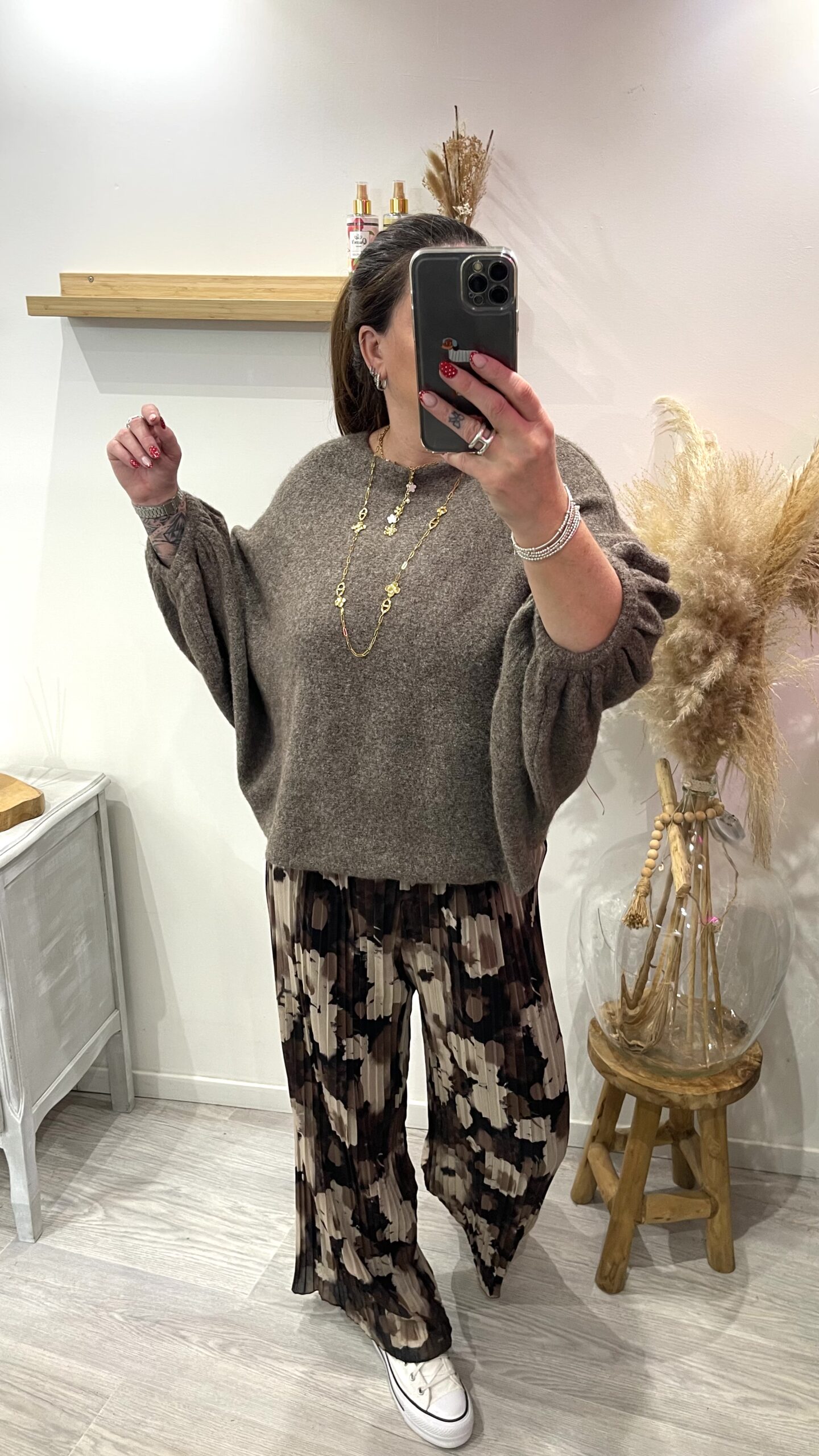 Pull Ambre taupe – Image 3