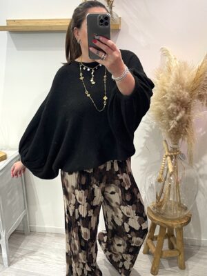 Pull Ambre noir