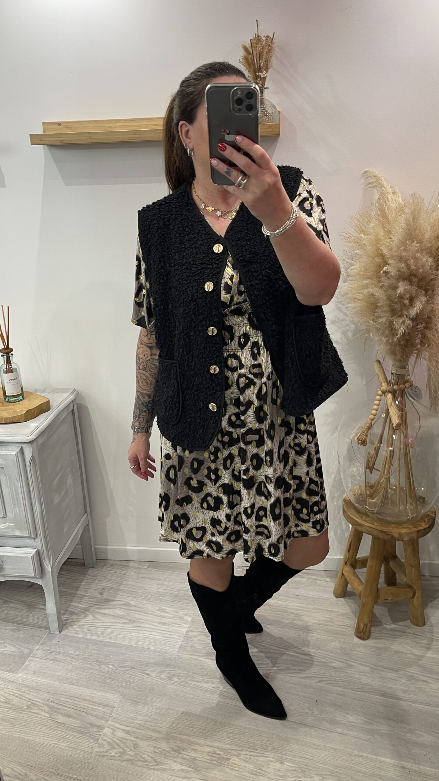 Veste Angel noir – Image 4