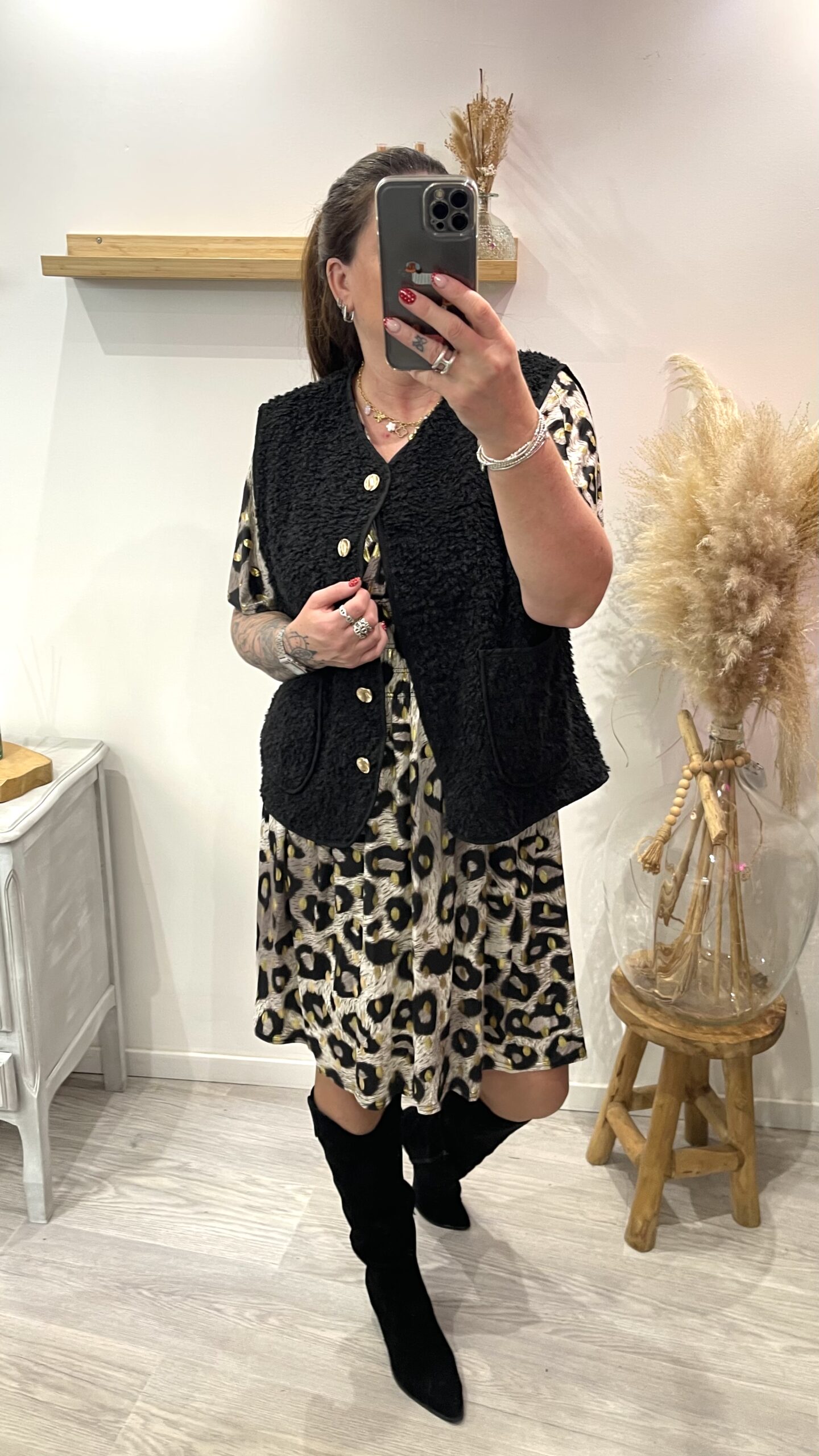 Veste Angel noir – Image 3