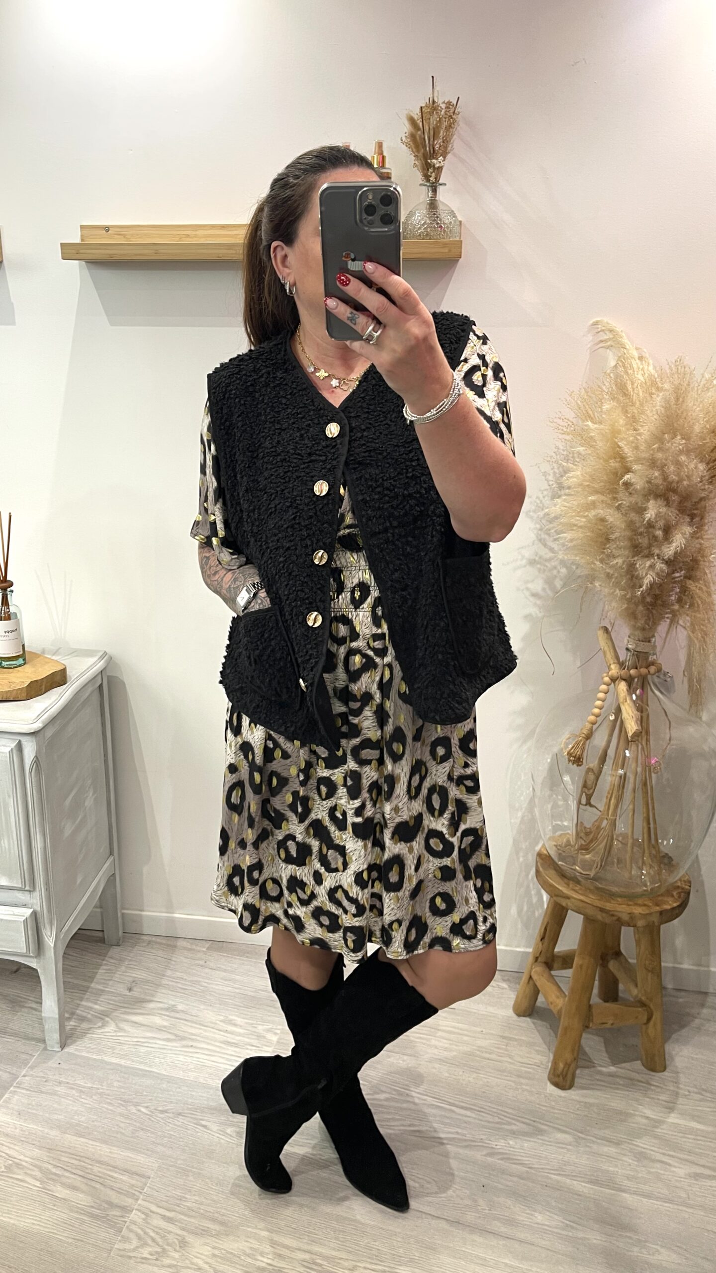 Veste Angel noir – Image 2