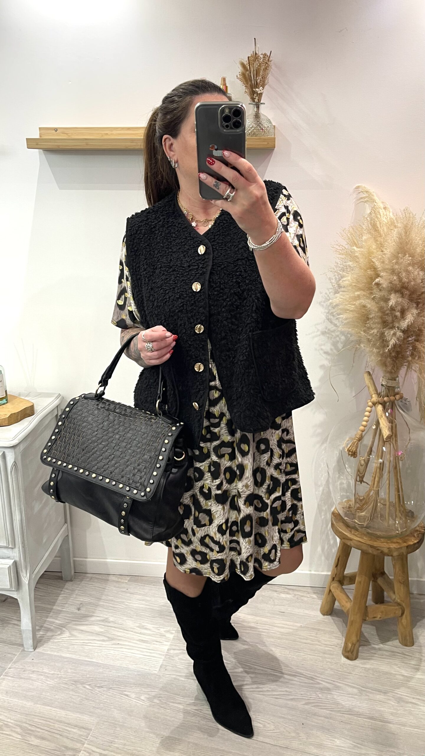 Veste Angel noir – Image 5