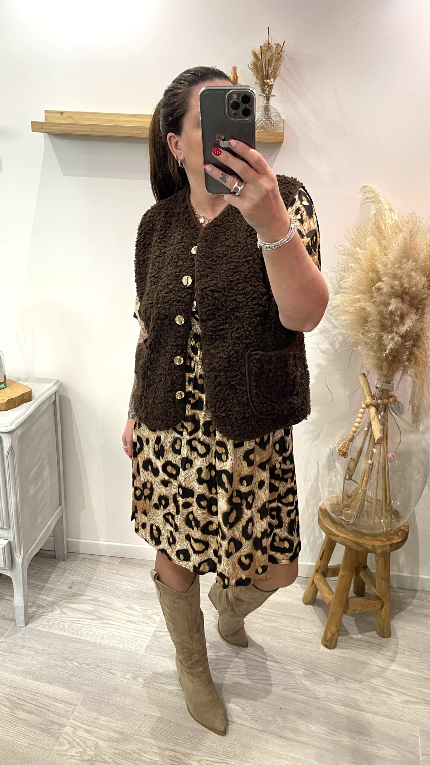 Veste Angel marron – Image 6