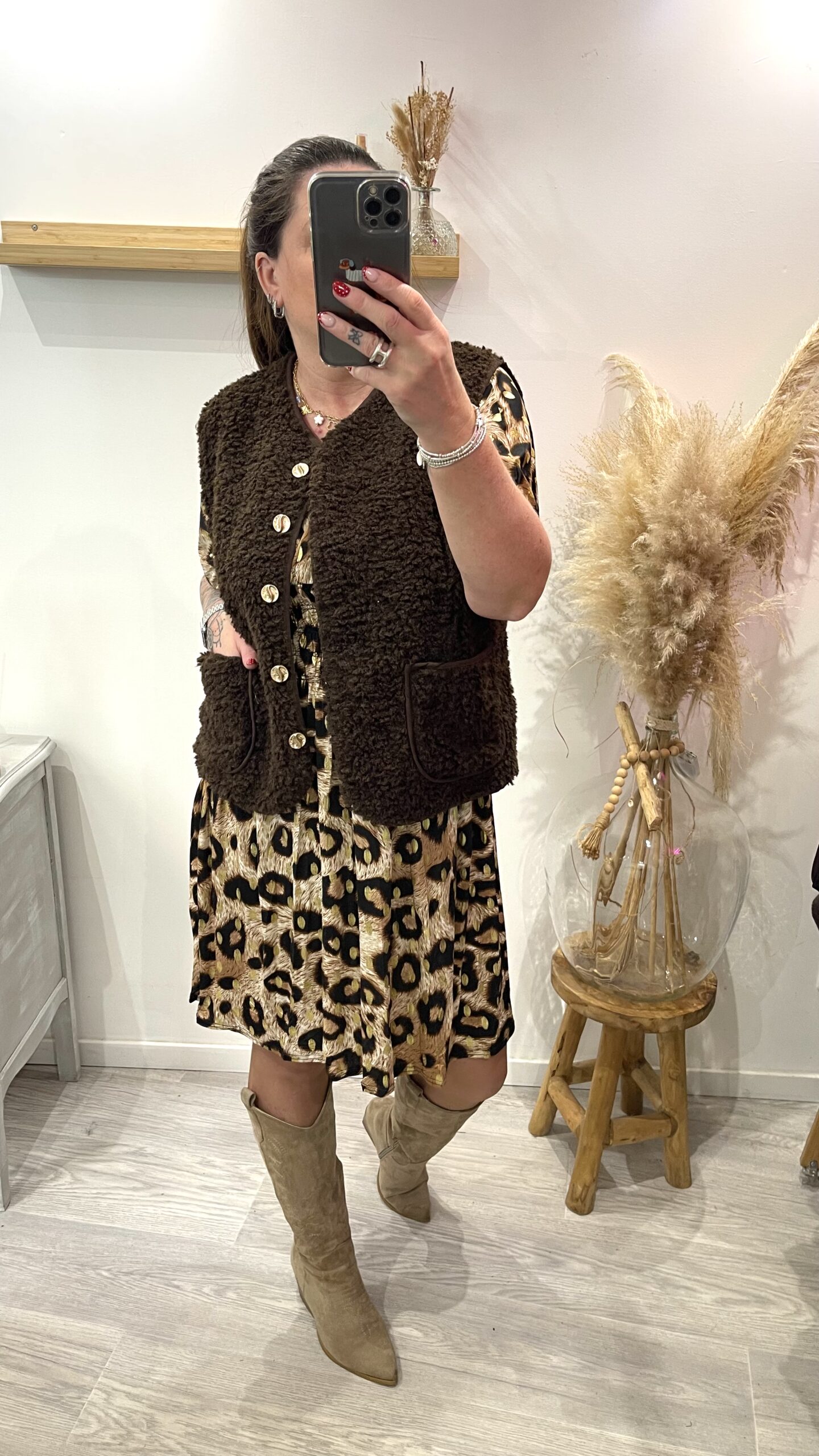 Veste Angel marron – Image 7