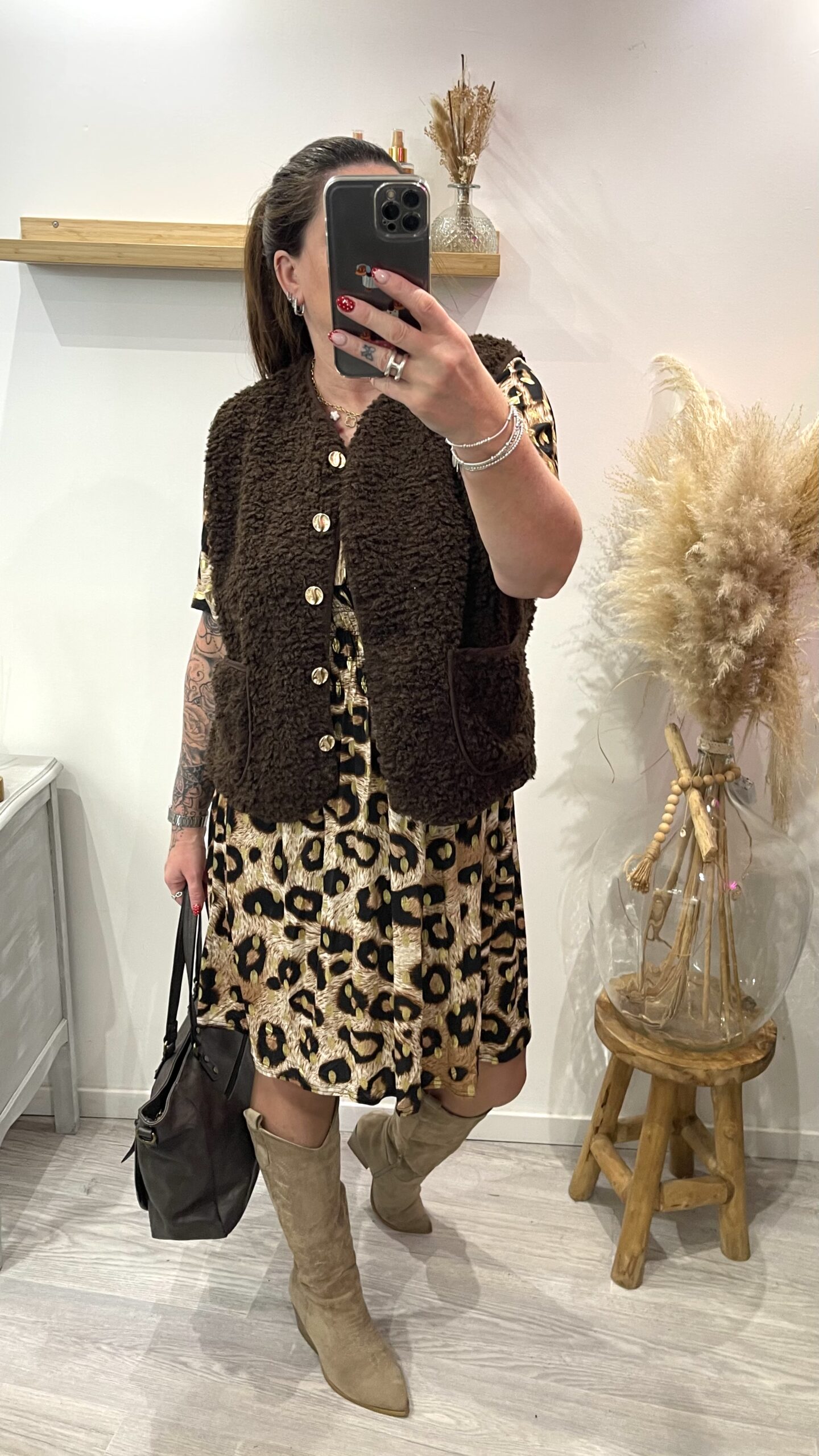 Veste Angel marron – Image 8